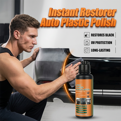 🔥Limited Time Promotion 50% OFF🔥Multi-Purpose Black Plastic Polish for Cars