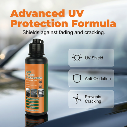 🔥Limited Time Promotion 50% OFF🔥Multi-Purpose Black Plastic Polish for Cars