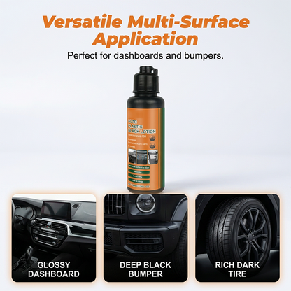 🔥Limited Time Promotion 50% OFF🔥Multi-Purpose Black Plastic Polish for Cars