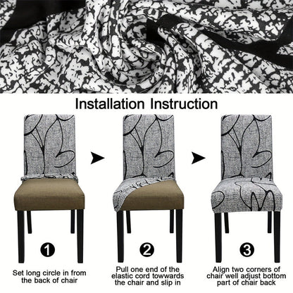 🥳2026 HOT SALE🥳💞50K+ SOLD!⏰🔥 50% OFF! Stretch Dining Chair Cover – Slip on in seconds, snug fit for curved backs. Soft polyester, machine washable – refresh your dining set without buying new chairs! 🪑✨