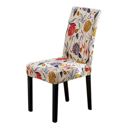 🥳2026 HOT SALE🥳💞50K+ SOLD!⏰🔥 50% OFF! Stretch Dining Chair Cover – Slip on in seconds, snug fit for curved backs. Soft polyester, machine washable – refresh your dining set without buying new chairs! 🪑✨