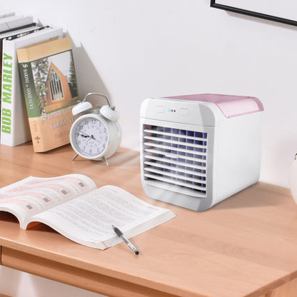 Compact Portable Desktop Air Cooler with Water Tank