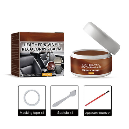 🥳2026 HOT SALE🥳💞50K+ SOLD!🛋️✨ 50% OFF! Leather Repair Paste – Fills scratches & scuffs, restores texture. Available in multiple colours. Save your favourite sofa! 💺🛡️-B