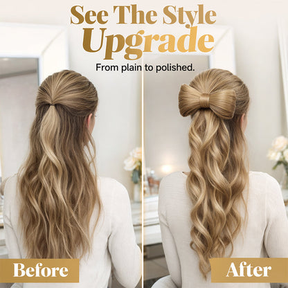 🔥Limited Time Promotion 50% OFF🔥Instant Glam Bow Ponytail
