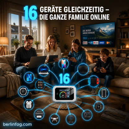 🥳HEISSER SALE 2026🥳💞50.000+ VERKAUFT!👵❤️  Pocket-WLAN mit Kompatibilität zu allen Netzwerken