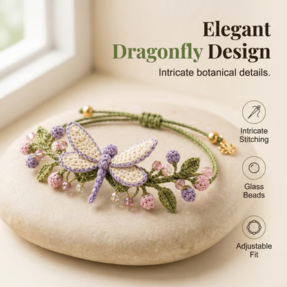 🧶 Nature‑inspired DIY crochet bracelet kit 🧘 Reduce stress while creating wearable art with your own hands.