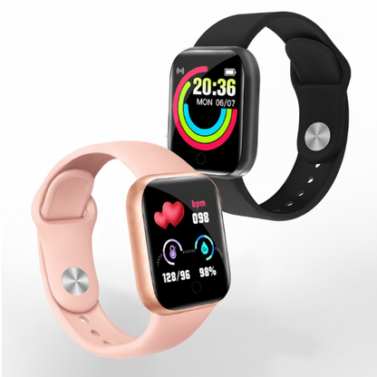 ⌚ Your Wrist Health Hub! Health & Fitness Smartwatch – Track Heart Rate, Steps & Sleep All Day 💓