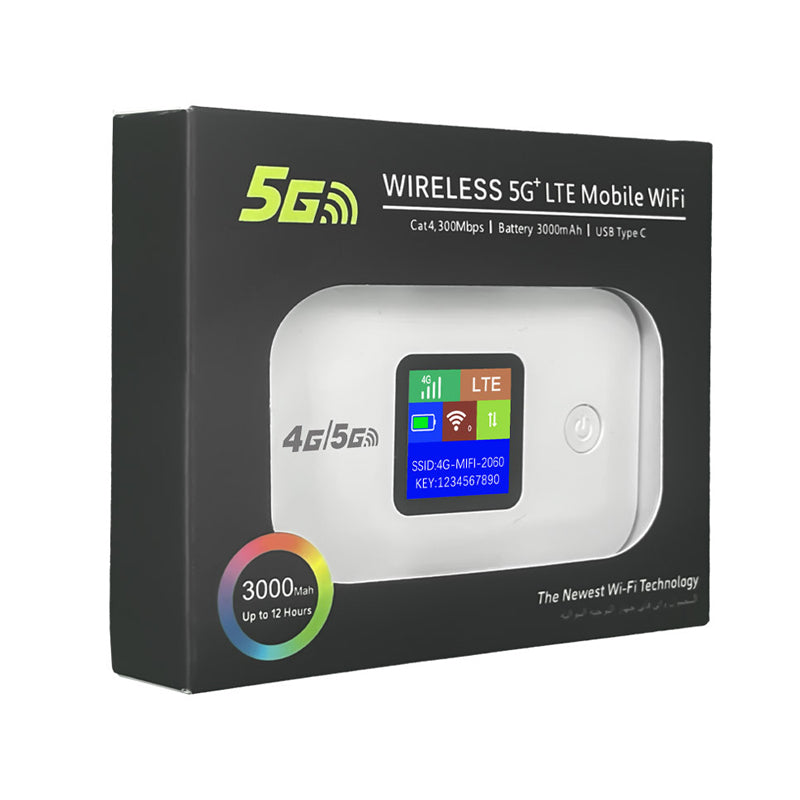Portable 4G/5G LTE Mobile WiFi Hotspot