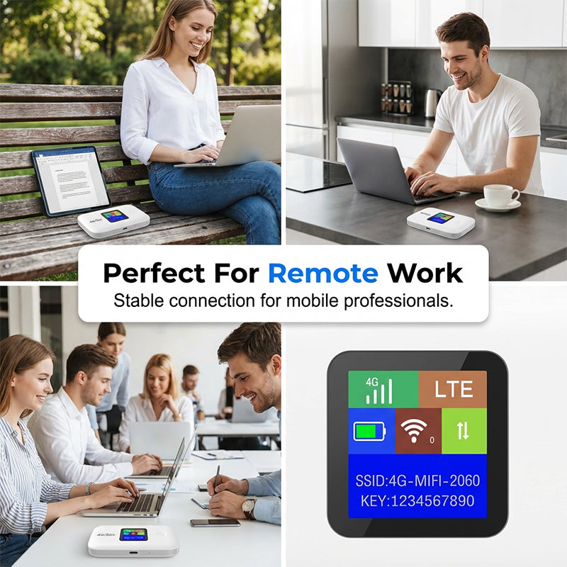 Portable 4G/5G LTE Mobile WiFi Hotspot