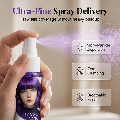 👩Temporary Hair Color Spray  Washable Instant Dye