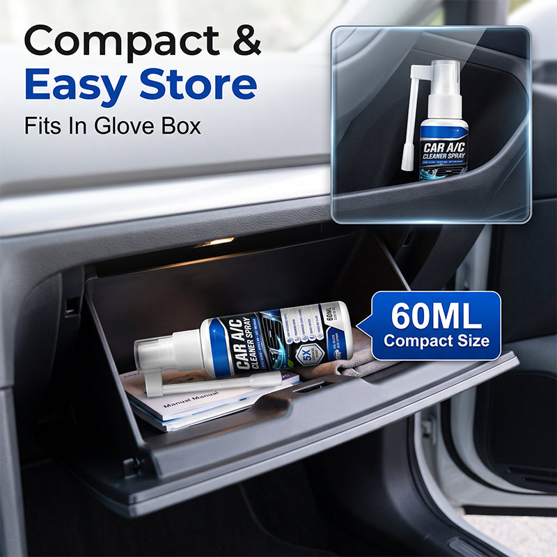 🔥Car A/C Vent Odor Remover & Cleaning Spray⏳ Deep Clean & Eliminate Car Air Vent Bad Odors✨