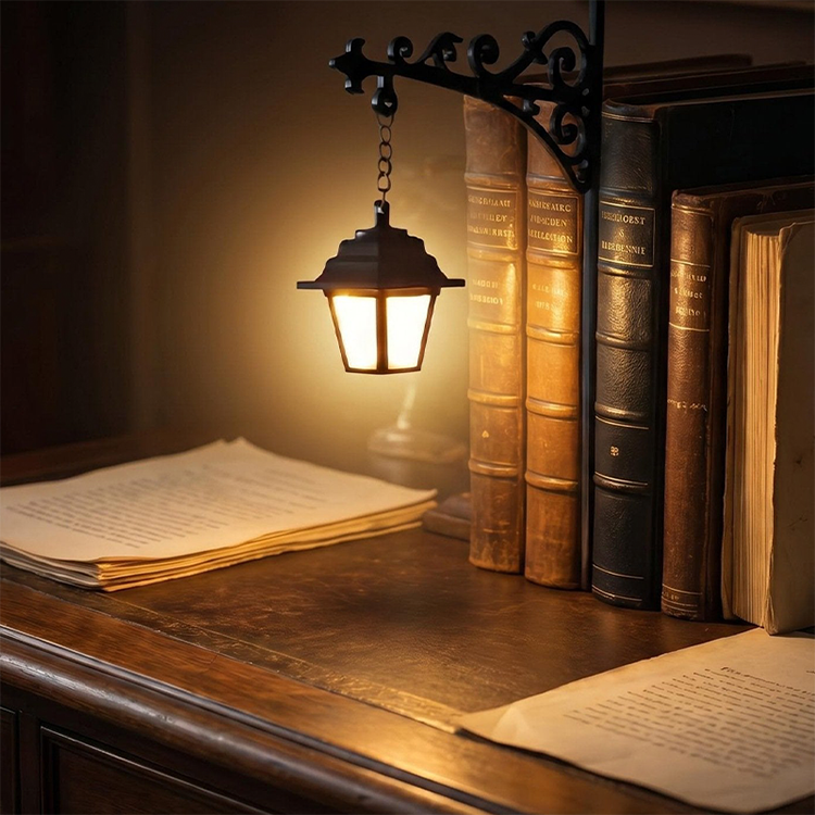 🔥Last day of the limited-time 50% off sale!🔥Miniature Retro Streetlight Bookend Light