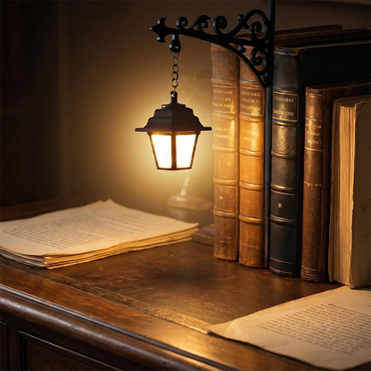 🔥Last day of the limited-time 50% off sale!🔥Miniature Retro Streetlight Bookend Light