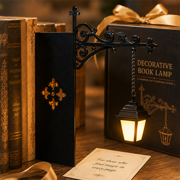 🔥Last day of the limited-time 50% off sale!🔥Miniature Retro Streetlight Bookend Light