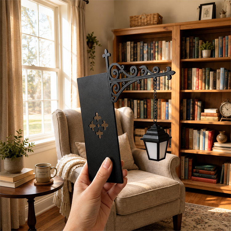 🔥Last day of the limited-time 50% off sale!🔥Miniature Retro Streetlight Bookend Light