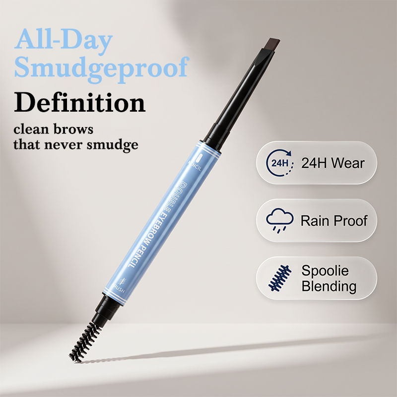 🔥Buy 1 Get 1 Free!!🔥 Draw Like a Pro! 2-in-1 Waterproof Brow Pencil + Gel – Micro-Lines That Mimic Real Hairs 🖌️