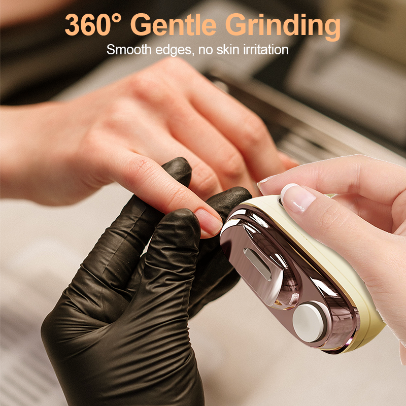 ✨45% OFF – Electric Nail Trimmer · 10K+ SOLD! · 2-in-1 Cut & Grind, Anti-Pinch, LED Light, Safe for All 💅