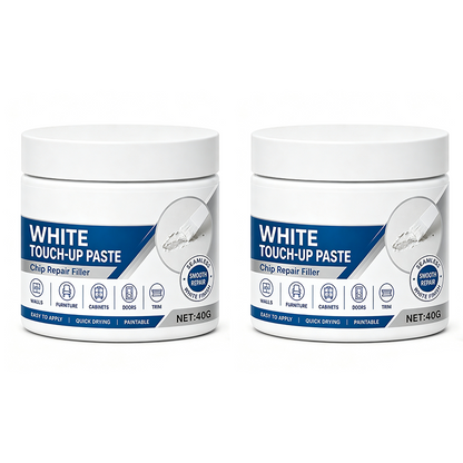 🔥Limited Time Promotion 50% OFF🔥White Furniture Touch-Up Paste with Brush
