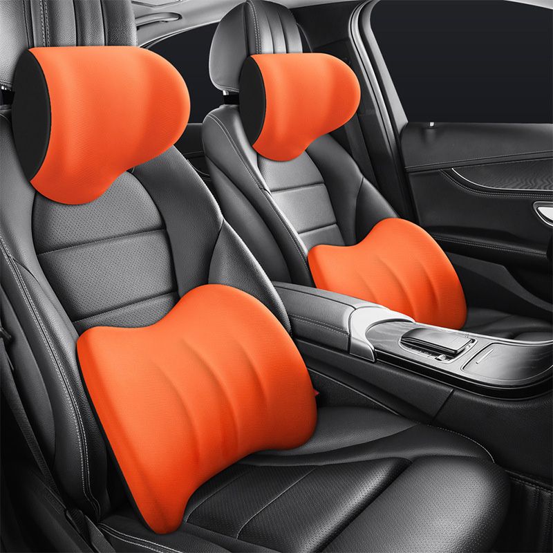 📢📢50% OFF !! ⏰Ergonomic Car Seat Headrest & Lumbar Cushion
