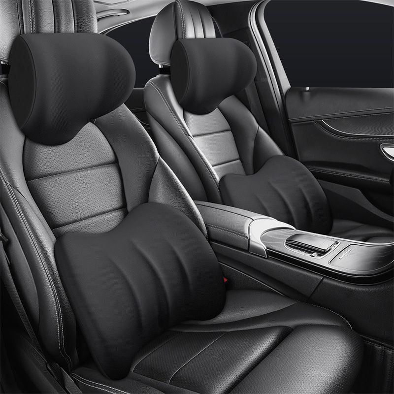 📢📢50% OFF !! ⏰Ergonomic Car Seat Headrest & Lumbar Cushion