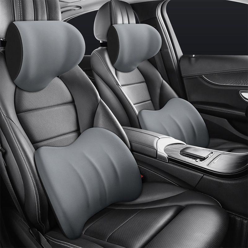 📢📢50% OFF !! ⏰Ergonomic Car Seat Headrest & Lumbar Cushion