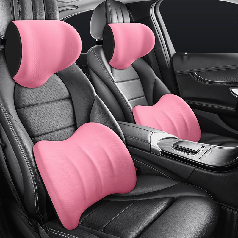 📢📢50% OFF !! ⏰Ergonomic Car Seat Headrest & Lumbar Cushion