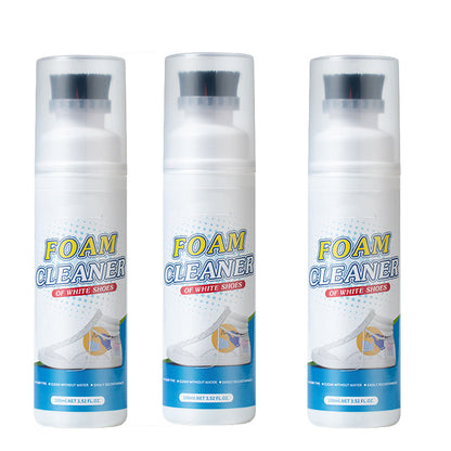 Rinse-Free Foam Cleaner with Built-In Brush