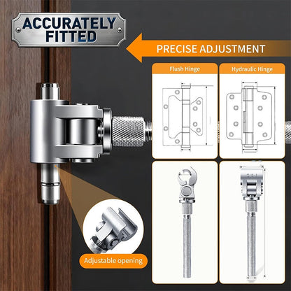 🔧 Universal Adjustable Door Hinge Wrench ——  Multi-Size Hinge Adjustment Tool Fits 0.3"-1" (8-25mm) Hinges | Heavy-Duty Carbon/Forged Steel