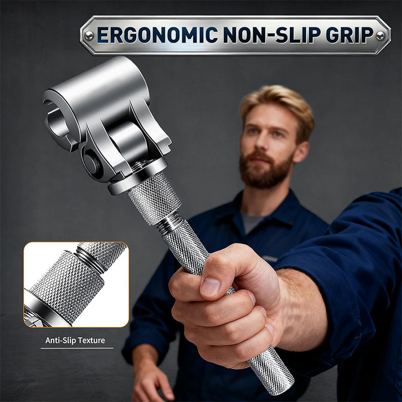 🔧 Universal Adjustable Door Hinge Wrench ——  Multi-Size Hinge Adjustment Tool Fits 0.3"-1" (8-25mm) Hinges | Heavy-Duty Carbon/Forged Steel