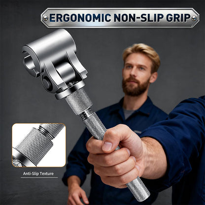 🔧 Universal Adjustable Door Hinge Wrench ——  Multi-Size Hinge Adjustment Tool Fits 0.3"-1" (8-25mm) Hinges | Heavy-Duty Carbon/Forged Steel