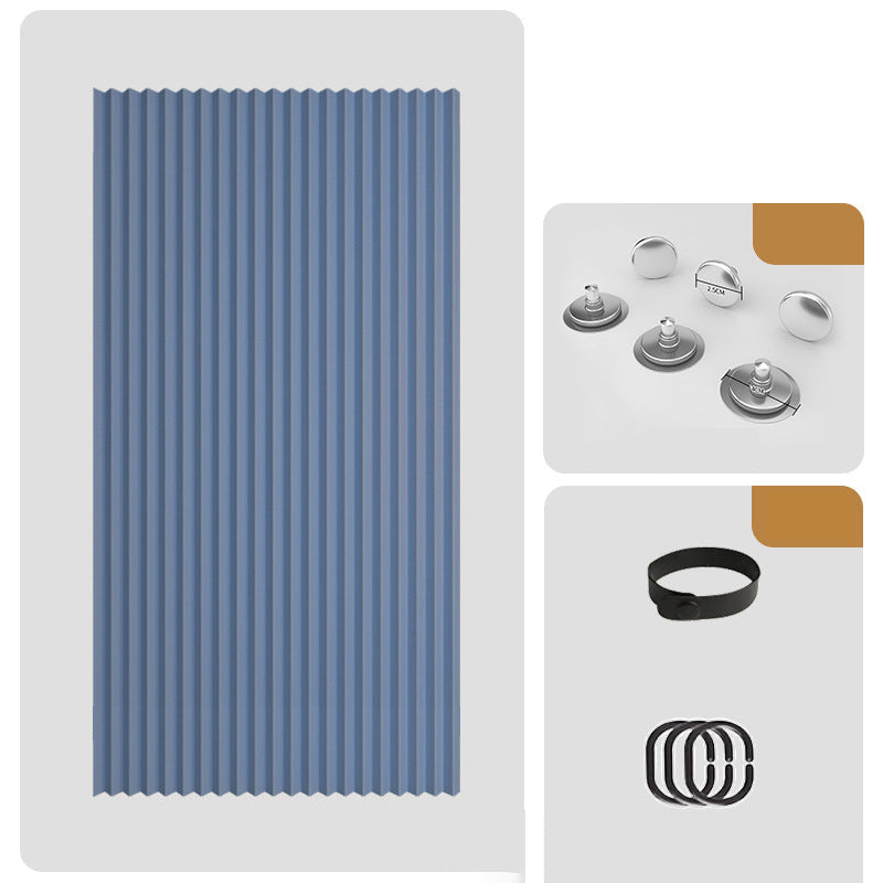 ⏰🔥LIMITED TIME 50% OFF! ⭐No-Drill Magnetic Accordion Door Curtain