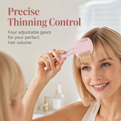 🔥💇 LIMITED-TIME 50% OFF! Adjustable DIY Hair Thinning Trimmer Comb, Dual-Side Safe Home Hair Styling Tool