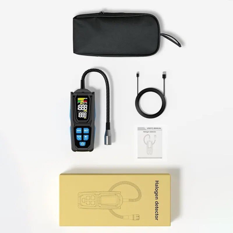 🧪 50% OFF NOW! ❄️ Halogen Leak Detector – High-Sensitivity, Multi-Gas & Flexible Probe 🔍