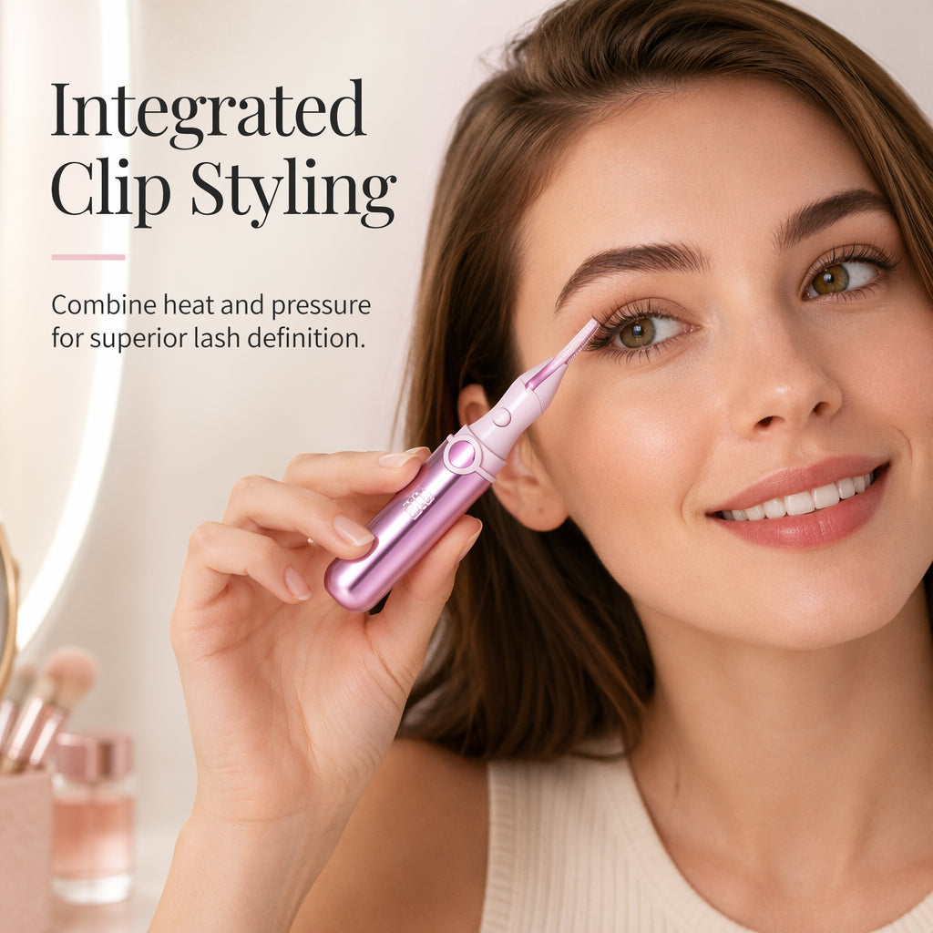 💖✨ LIMITED-TIME 50% OFF! Rechargeable Heated Eyelash Curler – 4 Heat Settings, Integrated Lash Clip & Type-C Charging – Salon-Quality Curls, Anytime 🎀