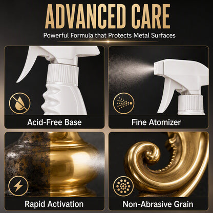 🔥Limited Time Promotion 50% OFF🔥Instant Brass Tarnish Remover Spray