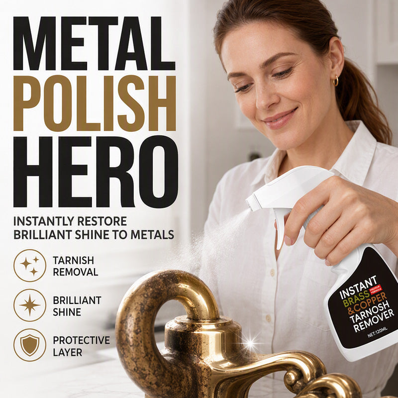 🔥Limited Time Promotion 50% OFF🔥Instant Brass Tarnish Remover Spray