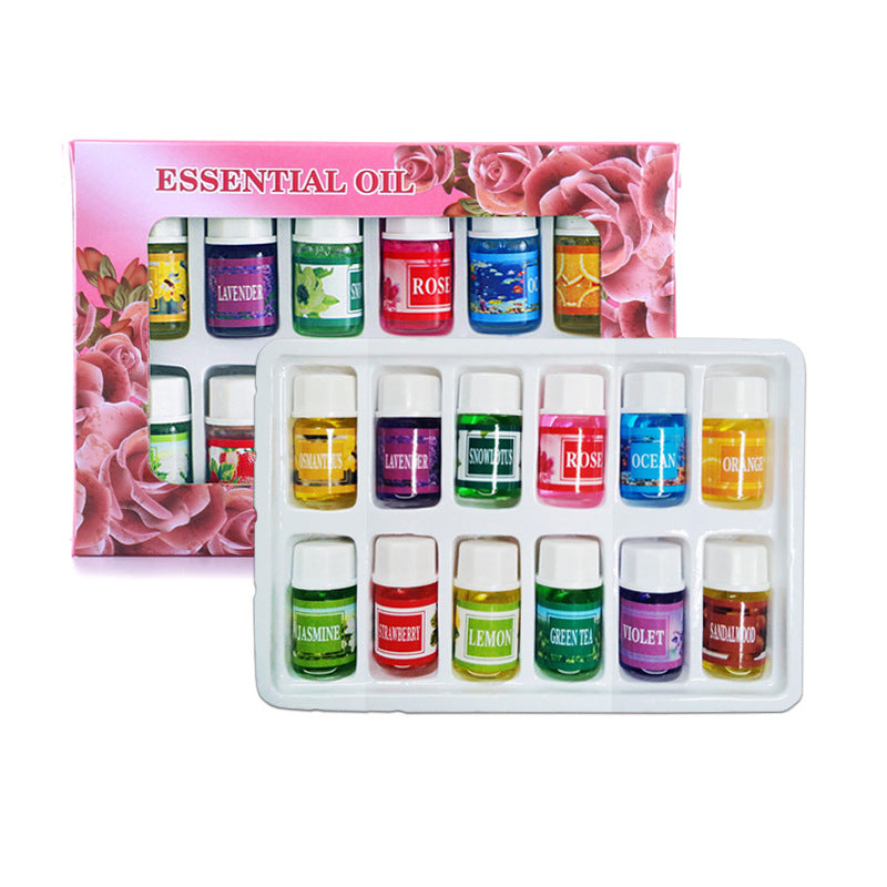 🎁🌺The fresh scent lifts your mood！🌷12-Pack Water Soluble Essential Oils Set