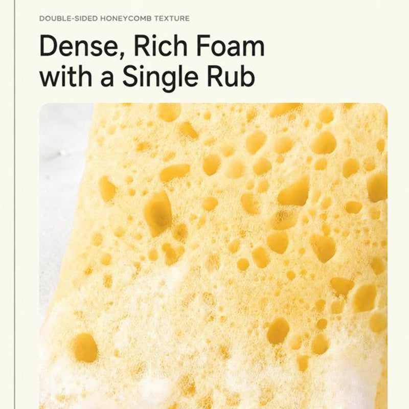 😍Best Sellers😍 50% OFF🔥Exfoliating Honeycomb Bath Sponge with Hand Strap