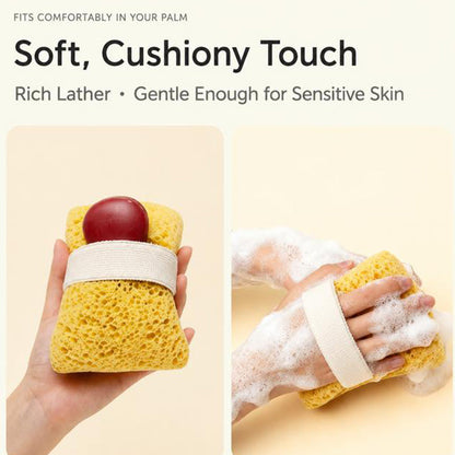 😍Best Sellers😍 50% OFF🔥Exfoliating Honeycomb Bath Sponge with Hand Strap