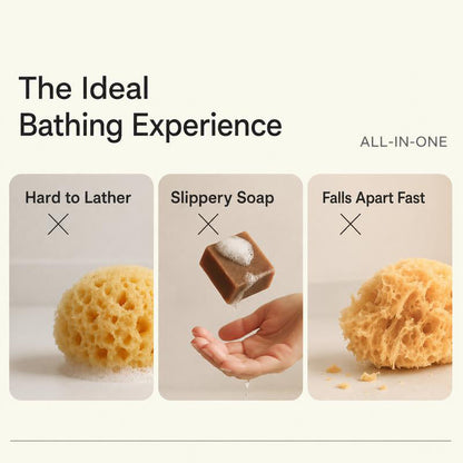 😍Best Sellers😍 50% OFF🔥Exfoliating Honeycomb Bath Sponge with Hand Strap