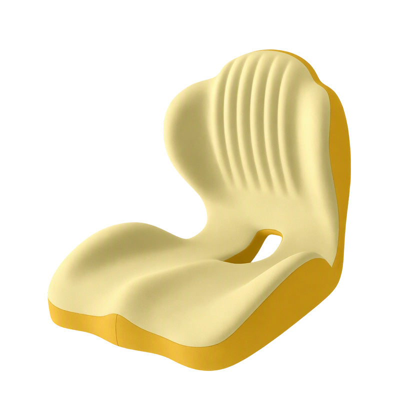 ⏳Time-Limited Special⏰Ergonomic memory foam seat cushion with back support – comfortable & supportive for home, office, and car 💺🛡️