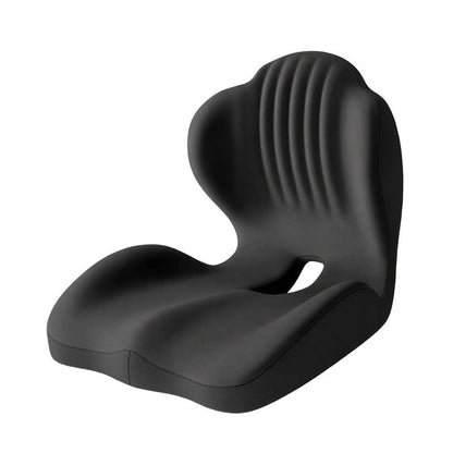 ⏳Time-Limited Special⏰Ergonomic memory foam seat cushion with back support – comfortable & supportive for home, office, and car 💺🛡️