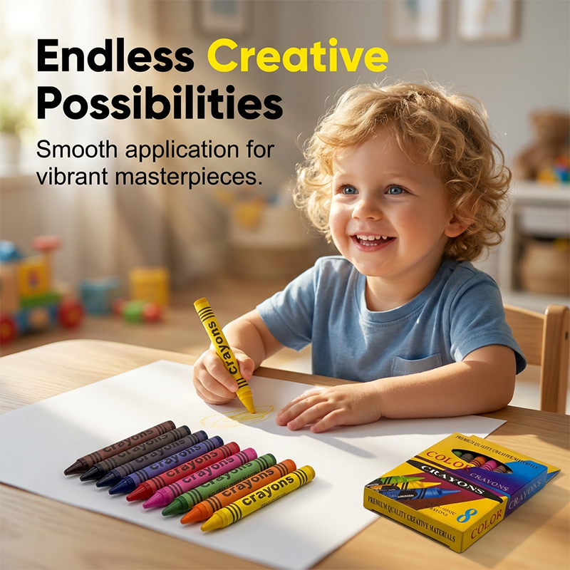 ⏳THE WEEK'S SPECIAL PRICE ￡5.99!!✨🎁Non-Toxic Crayon Set for Kids