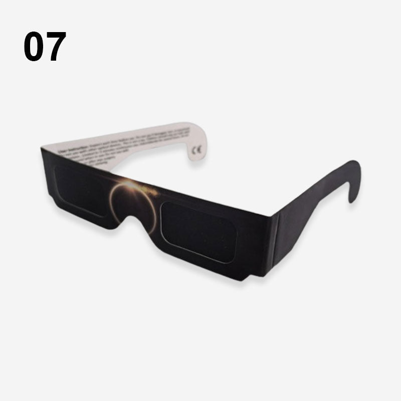 🌞50% OFF NOW! ISO Certified Solar Eclipse Glasses, Safe Direct Sun Viewing Paper Solar Viewing Glasses, Shade‑Filter Eyewear for Solar Eclipse Observation for Adults & Kids