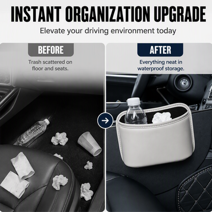 🥳2026 TOP PICK🥳 Car Door Cup Holder – Luxury Nappa Leather, Leak-Proof, Dual-Purpose – Seamless Fit, Built for Daily Use! 🛡️💨