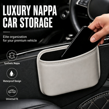 🥳2026 TOP PICK🥳 Car Door Cup Holder – Luxury Nappa Leather, Leak-Proof, Dual-Purpose – Seamless Fit, Built for Daily Use! 🛡️💨