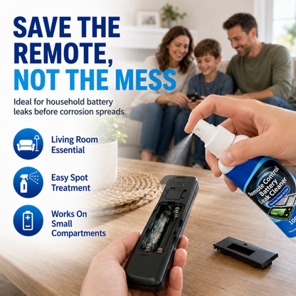 ✨ Battery Compartment Leak Cleaner Spray ⚡ Remove Battery Corrosion And Mess Easily