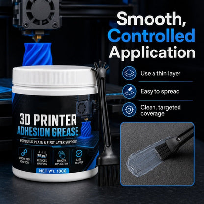 🖨️ 3D Printer Bed Adhesion Grease for More Reliable First Layers
