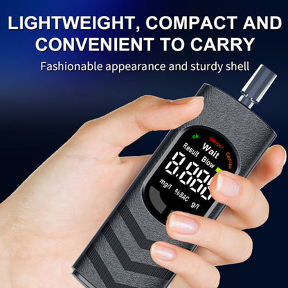 ⏳🔥LIMITED-TIME 50% OFF! ⏰Rechargeable Alcohol Tester – High-Precision Sensor, Voice Broadcast & LCD Display – Know If You're Safe to Drive in Seconds! ✨
