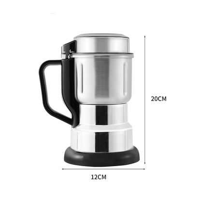 Superfine Electric Grinder – One-Touch & Food-Grade Stainless Design, No More Uneven Grind